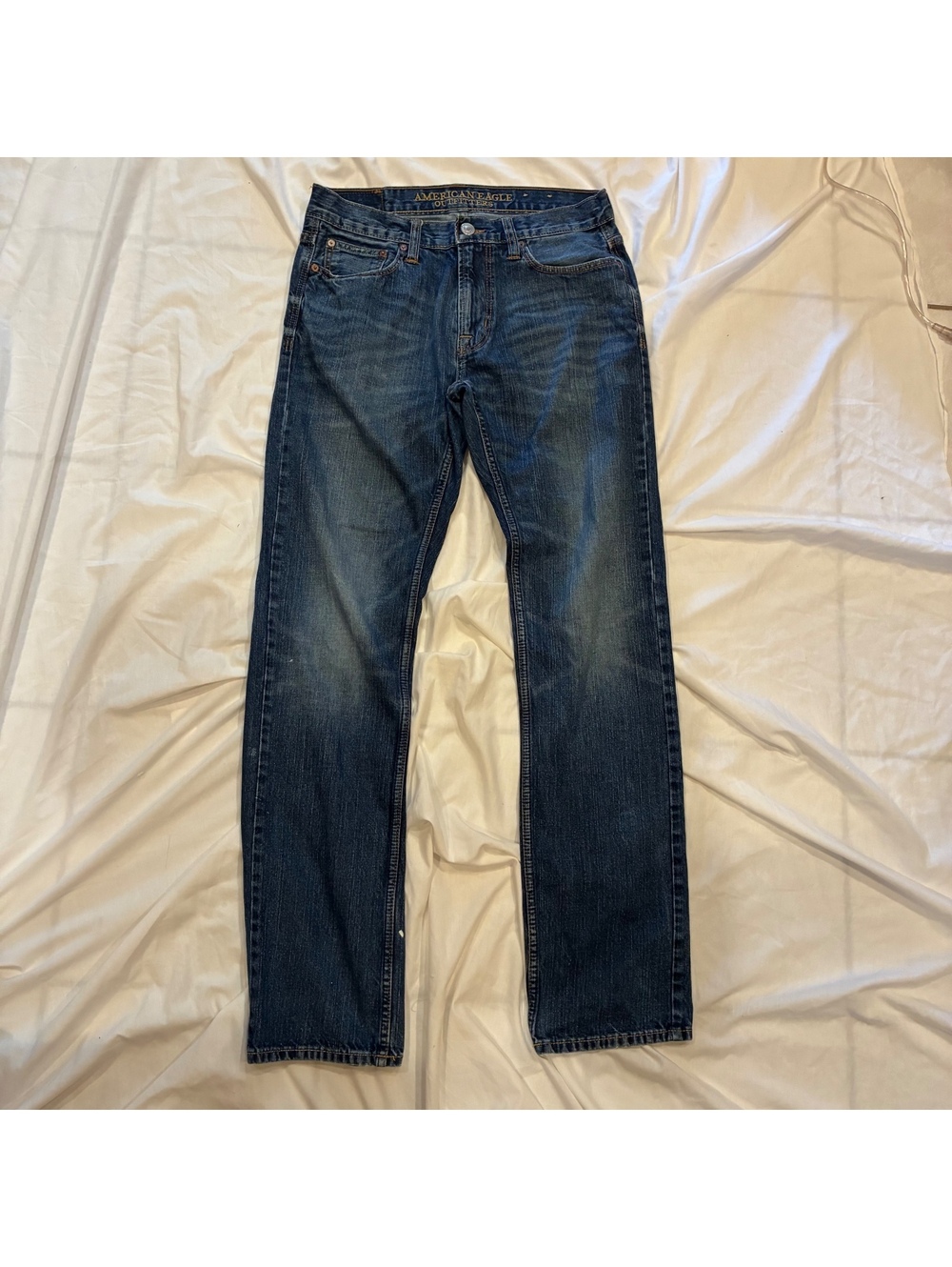 American Eagle Men's Slim Straight Denim Jeans 30x34 Classic Fit